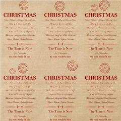 Presentpapper Royal Christmas Brown