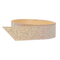 Polyband glitter koppar