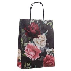 Papperskasse Wild Bouquet Black