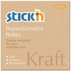 Notisblock Kraft