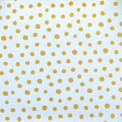 Presentpapper Miami Blue Gold Dots